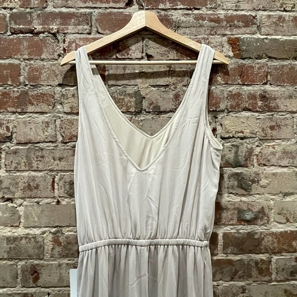 NEW Show Me Your Mumu Kendall Maxi Dress Show Me The Ring Crisp Beige Size XL - Picture 7 of 12